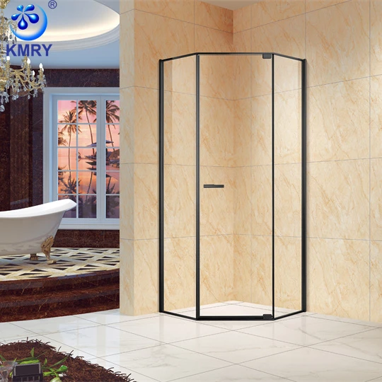 neo corner shower glass