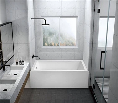 Bathtub akriliku falda